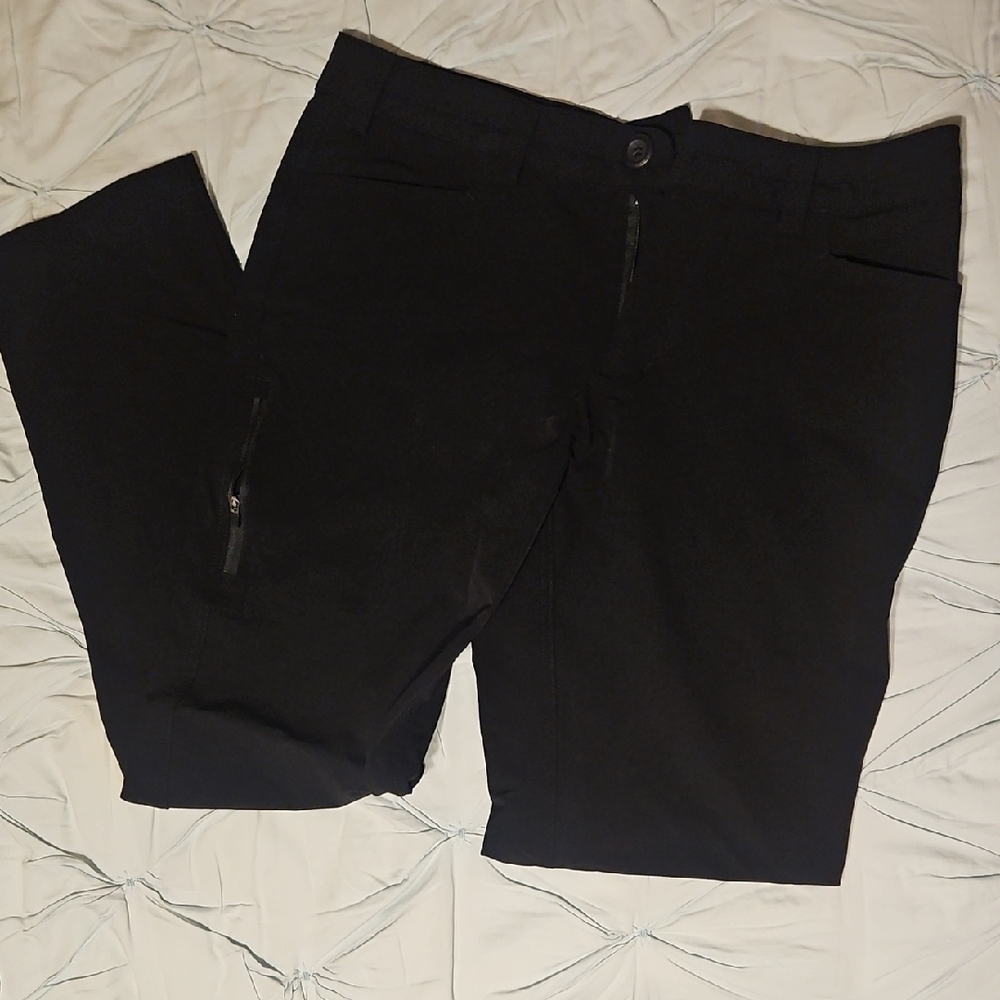 Women's Black Golf Pants